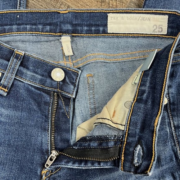 Rag & Bone Blue Skinny Jeans Pants Denim ((size 25)) - Picture 6 of 7